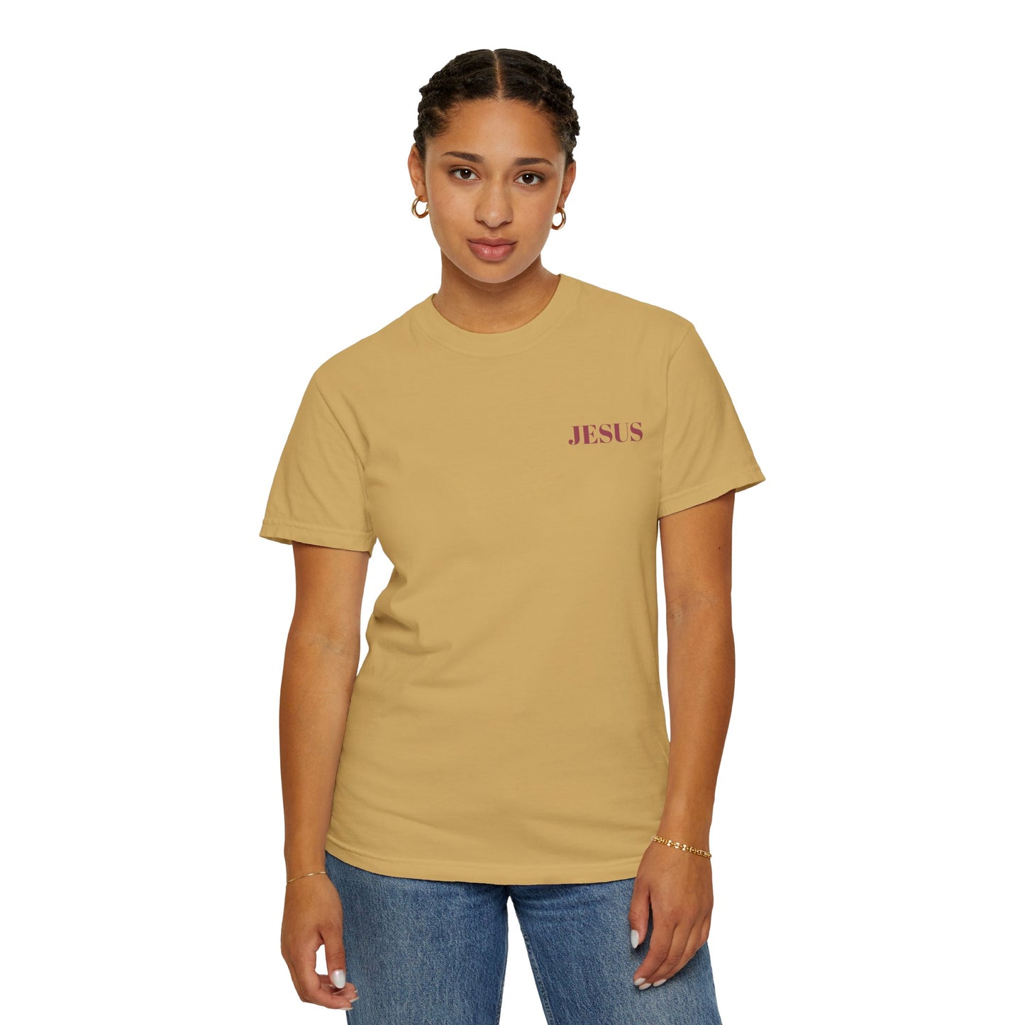 Jesus Unisex Garment-Dyed T-shirt