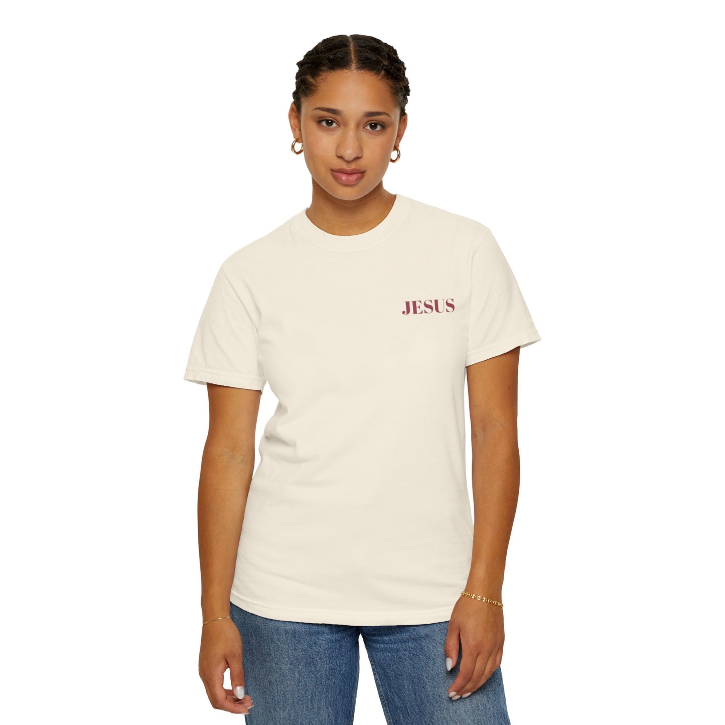 Jesus Unisex Garment-Dyed T-shirt