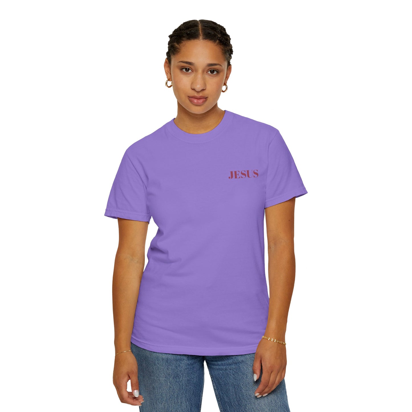Jesus Unisex Garment-Dyed T-shirt