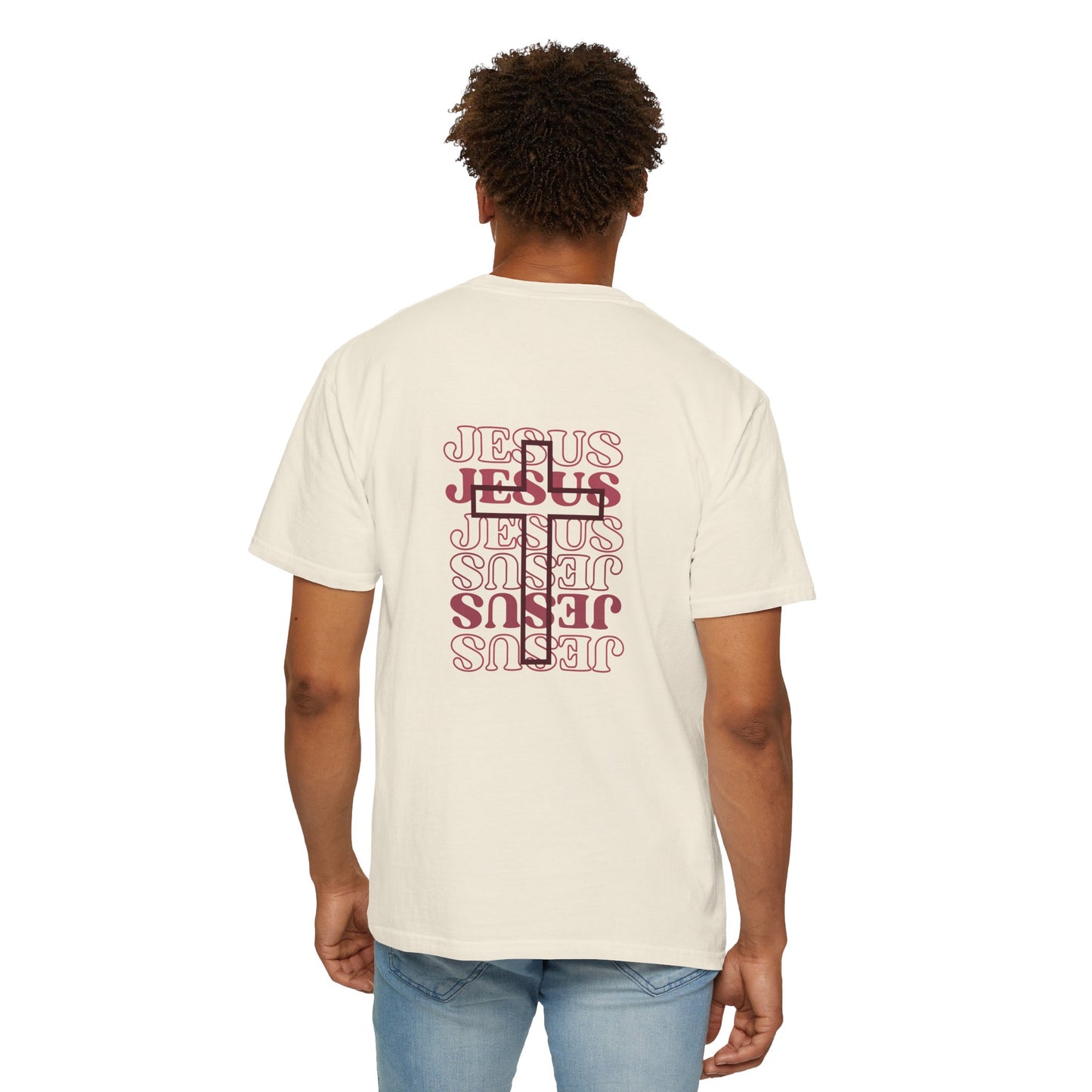 Jesus Unisex Garment-Dyed T-shirt