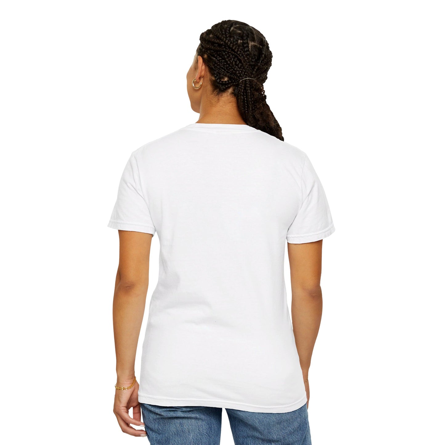 Jesus Women's Design Garment-Dyed T-shirt