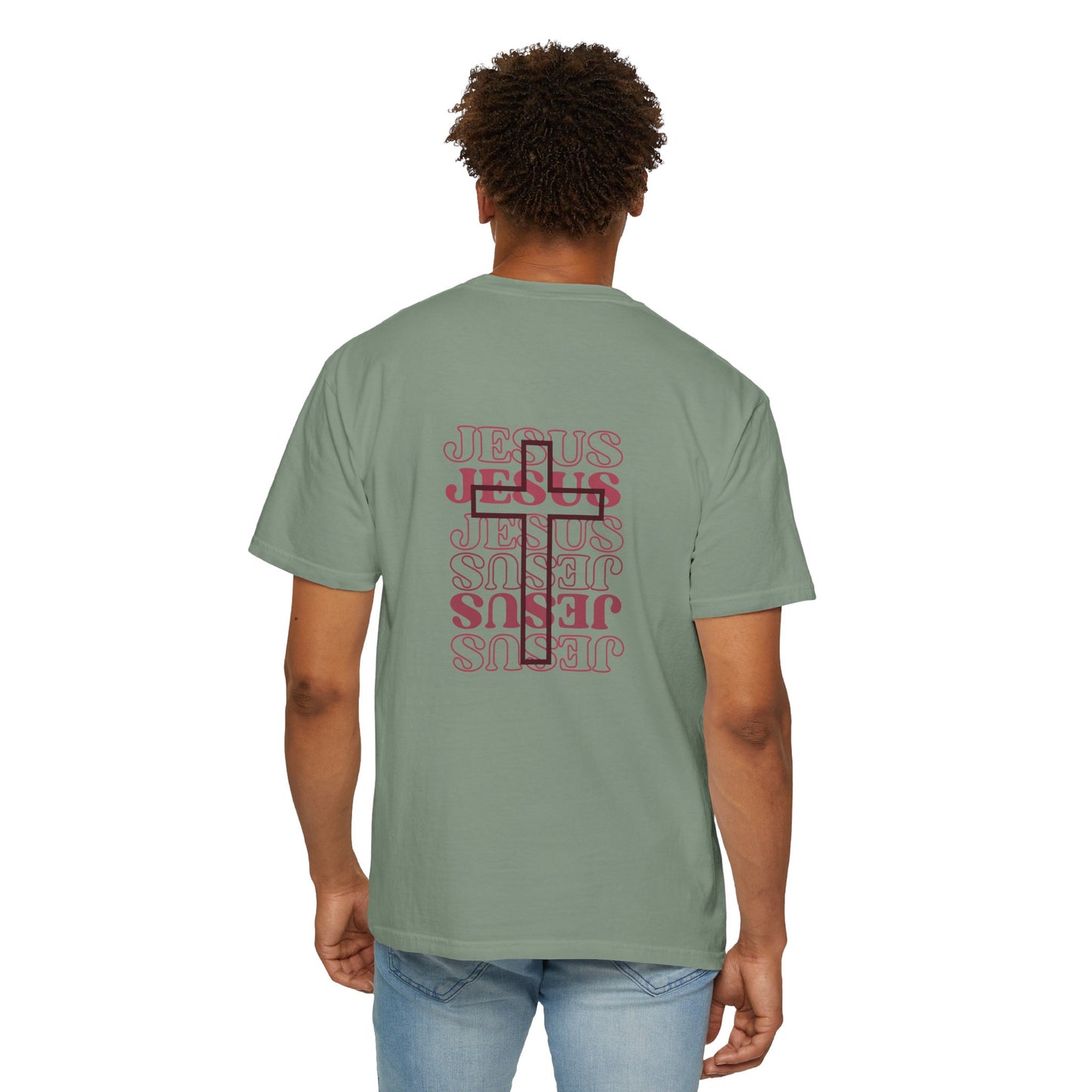 Jesus Unisex Garment-Dyed T-shirt