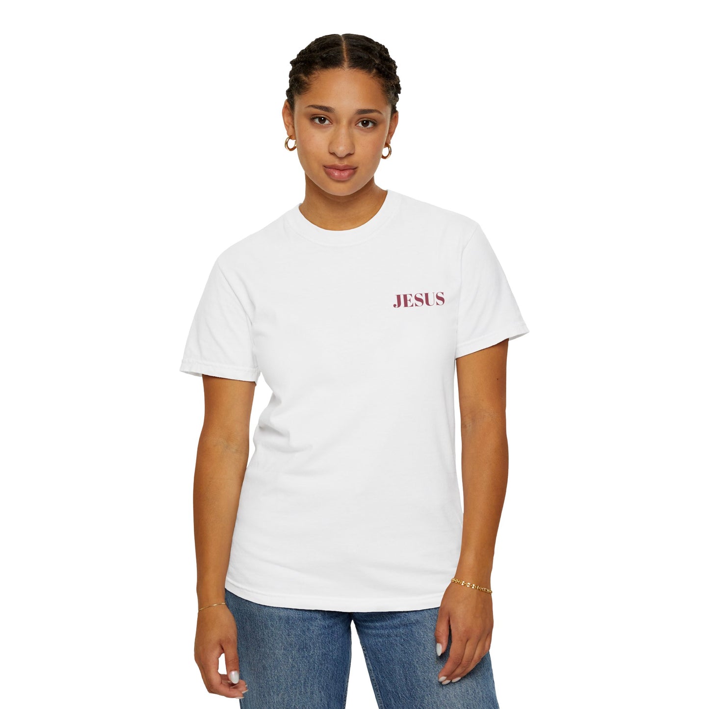Jesus Unisex Garment-Dyed T-shirt
