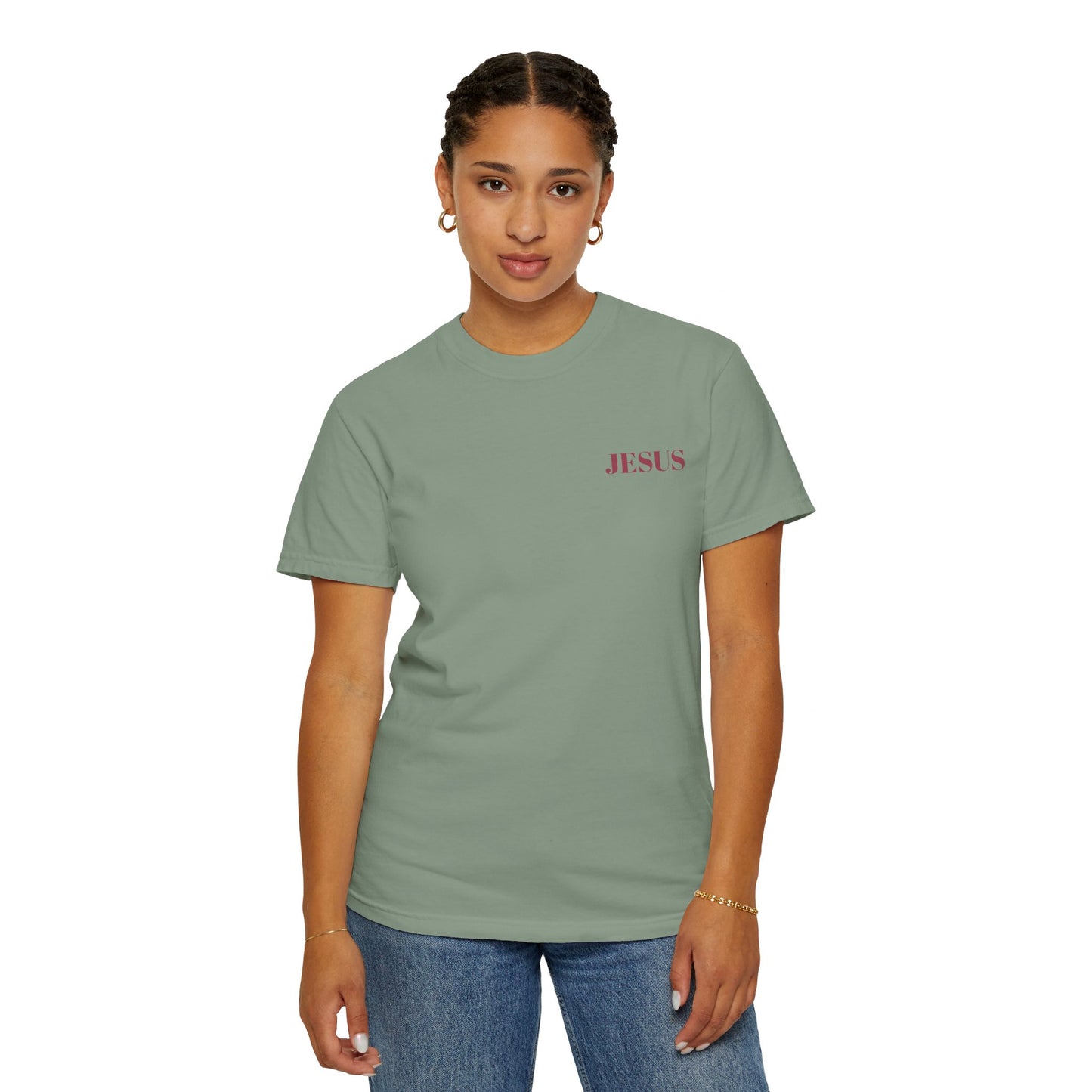 Jesus Unisex Garment-Dyed T-shirt