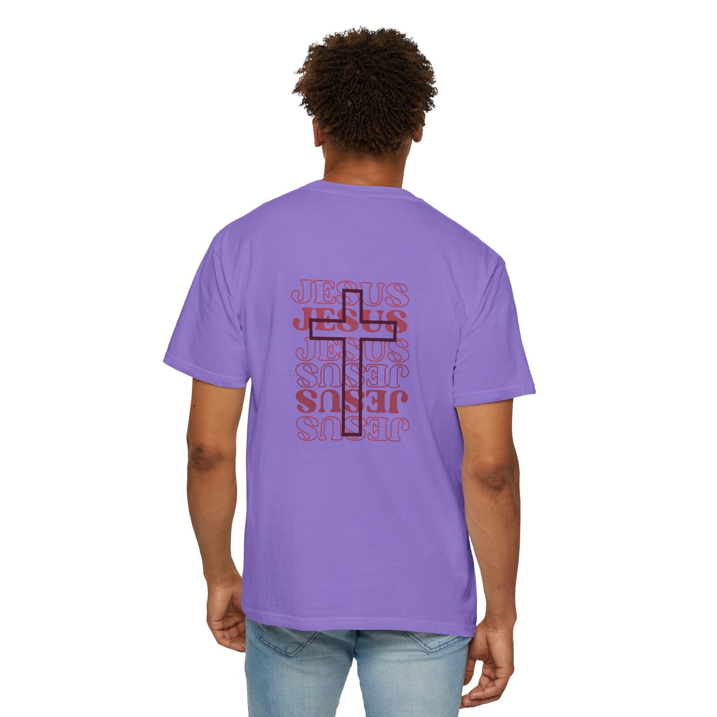 Jesus Unisex Garment-Dyed T-shirt