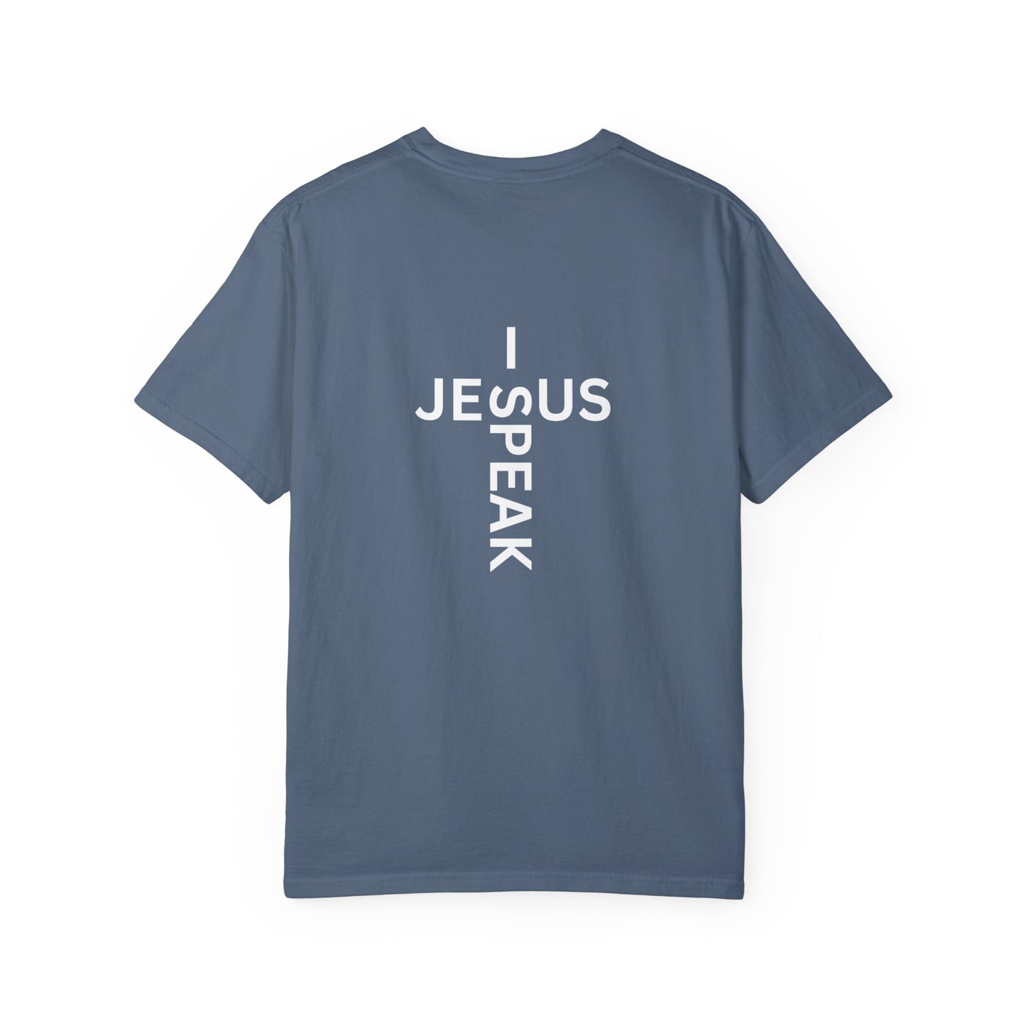 I Speak Jesus Men's Garment-Dyed T-shirt