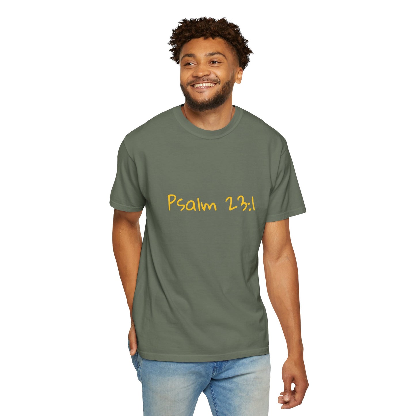 Psalm Unisex Garment-Dyed T-shirt