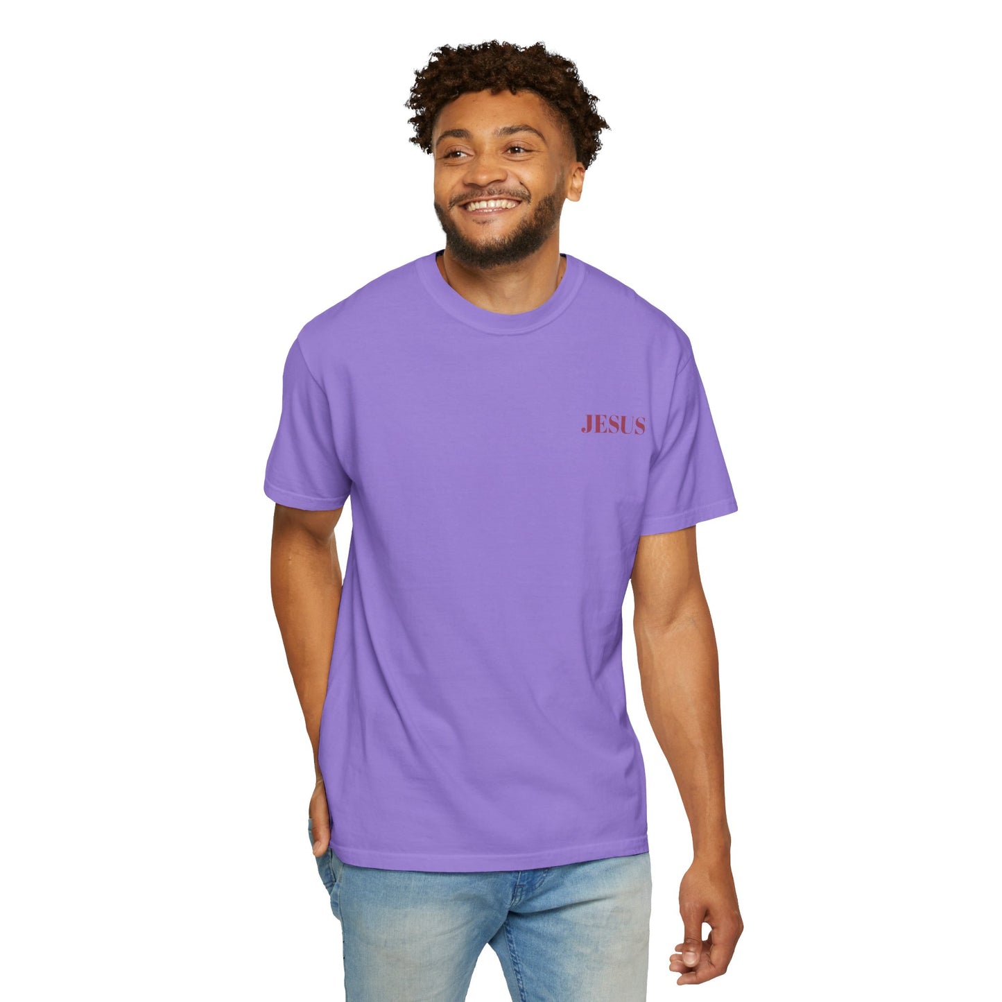 Jesus Unisex Garment-Dyed T-shirt