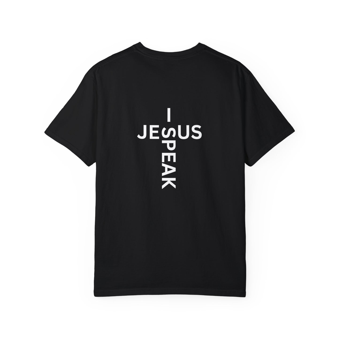 I Speak Jesus Men's Garment-Dyed T-shirt