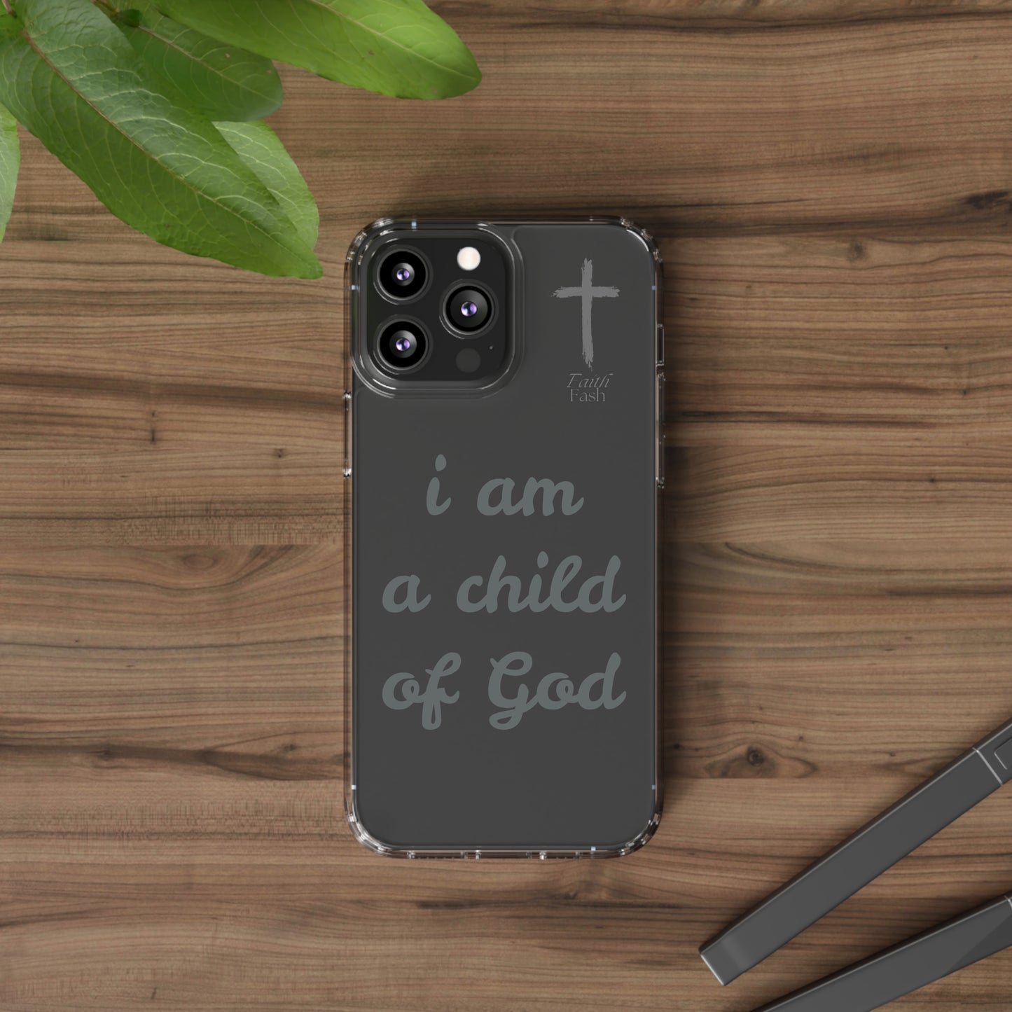 Child of God Clear Phone Cases