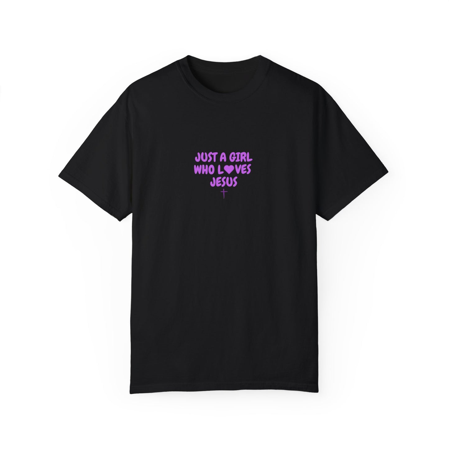 Love Jesus Women's Garment-Dyed T-shirt