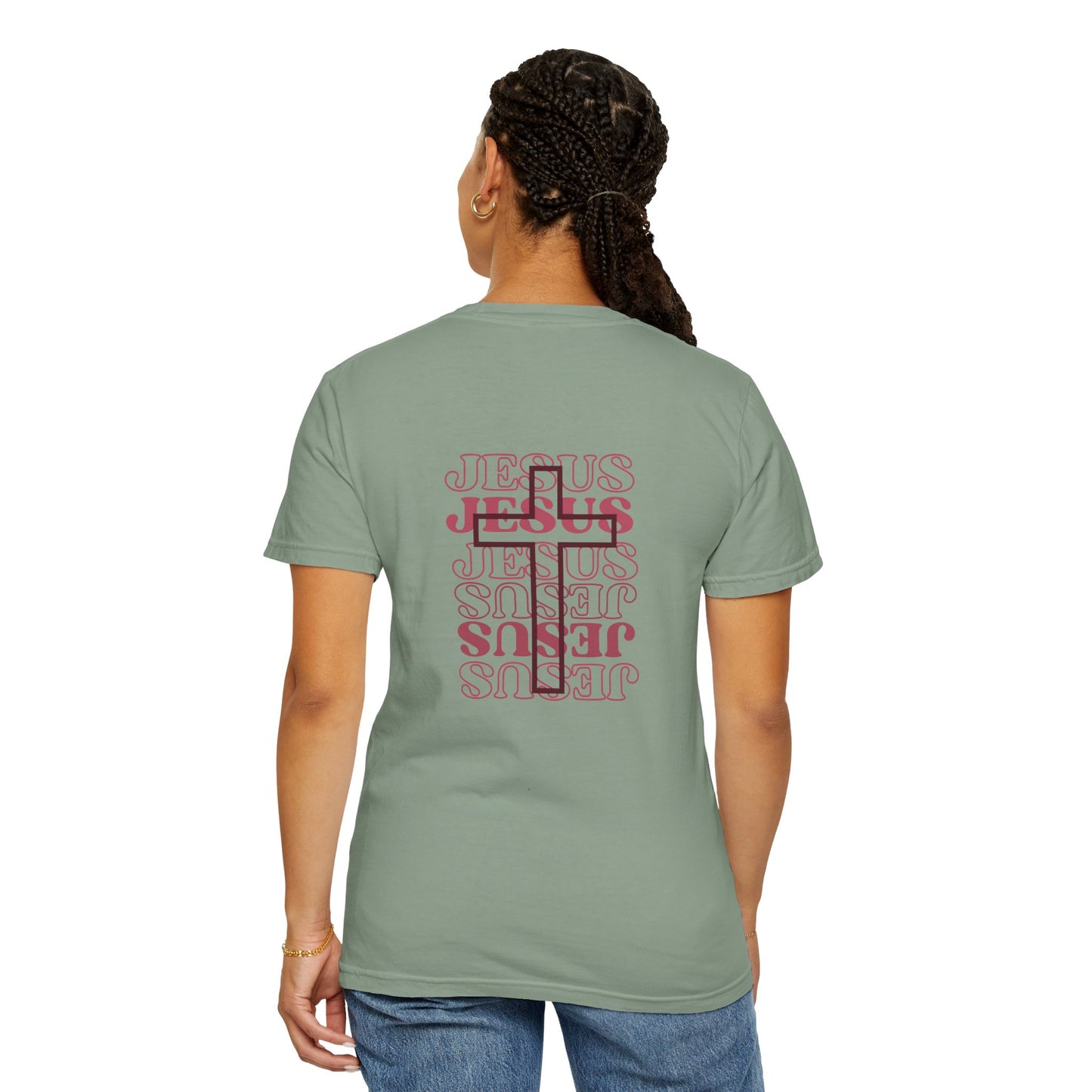 Jesus Unisex Garment-Dyed T-shirt