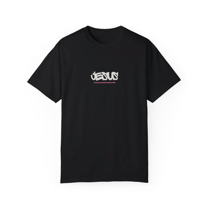 Jesus Women's Design Garment-Dyed T-shirt