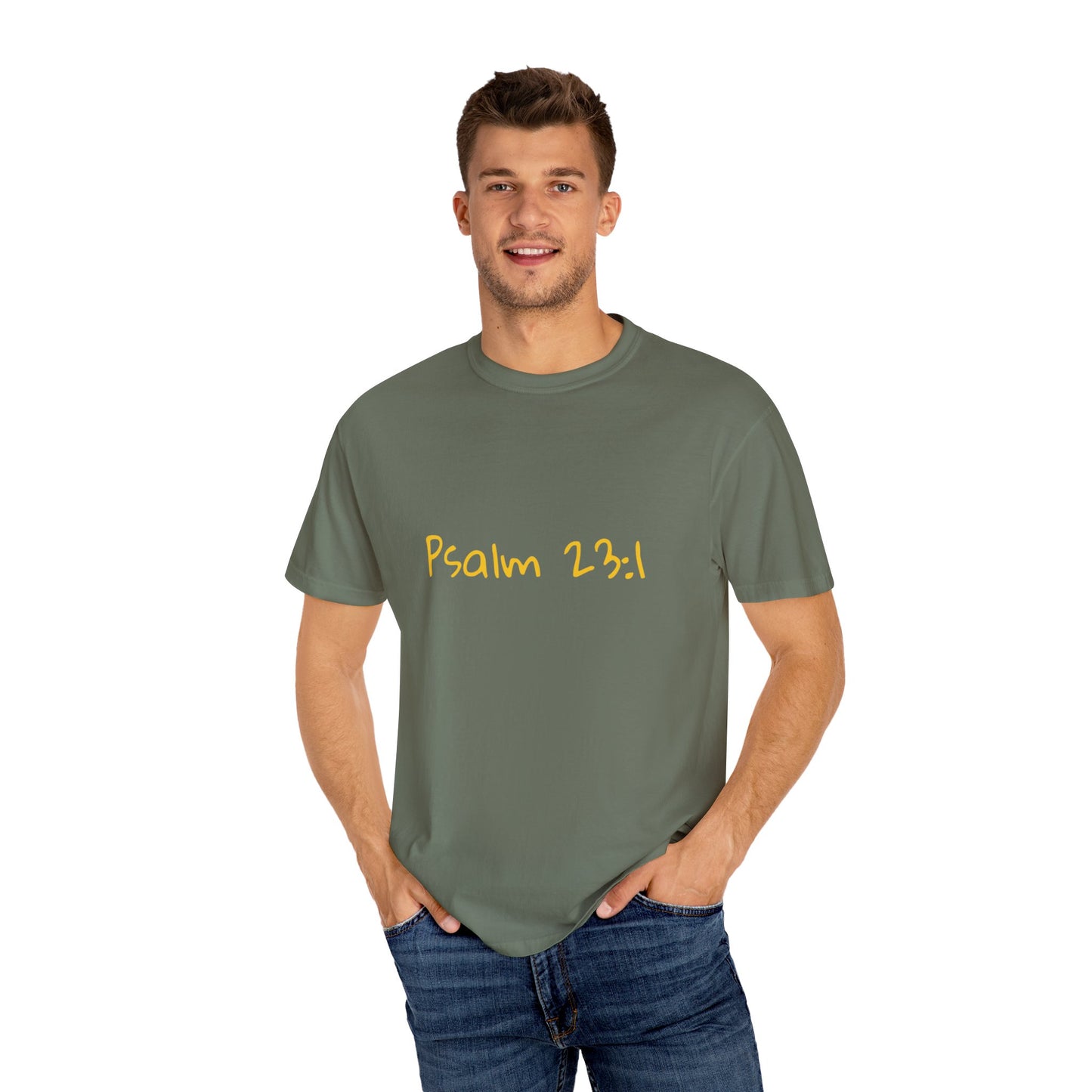 Psalm Unisex Garment-Dyed T-shirt