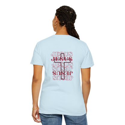 Jesus Unisex Garment-Dyed T-shirt